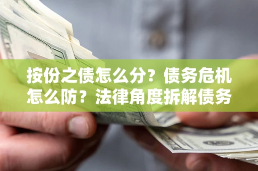 北京按份之债怎么分？债务危机怎么防？法律角度拆解债务分配与风险自保指南