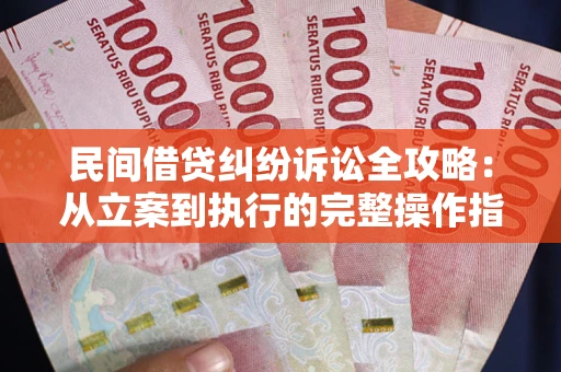 北京民间借贷纠纷诉讼全攻略：从立案到执行的完整操作指南
