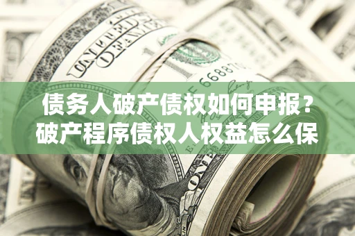 北京债务人破产债权如何申报？破产程序债权人权益怎么保障？