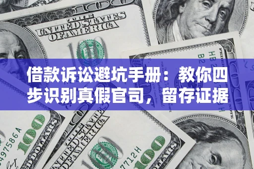北京借款诉讼避坑手册：教你四步识别真假官司，留存证据不踩雷