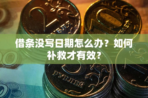 北京借条没写日期怎么办？如何补救才有效？