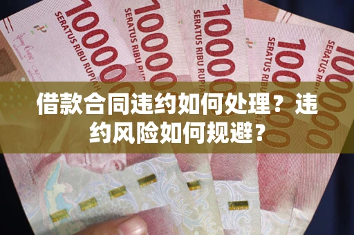 北京借款合同违约如何处理？违约风险如何规避？
