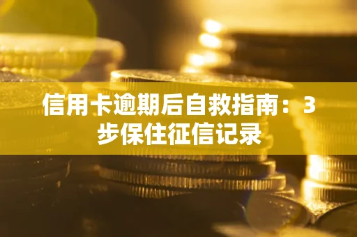 北京信用卡逾期后自救指南：3步保住征信记录