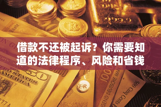 北京借款不还被起诉？你需要知道的法律程序、风险和省钱技巧