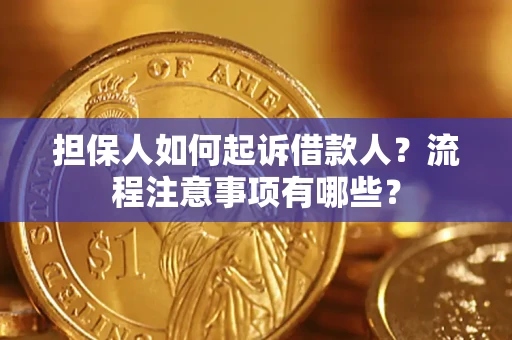 北京担保人如何起诉借款人？流程注意事项有哪些？